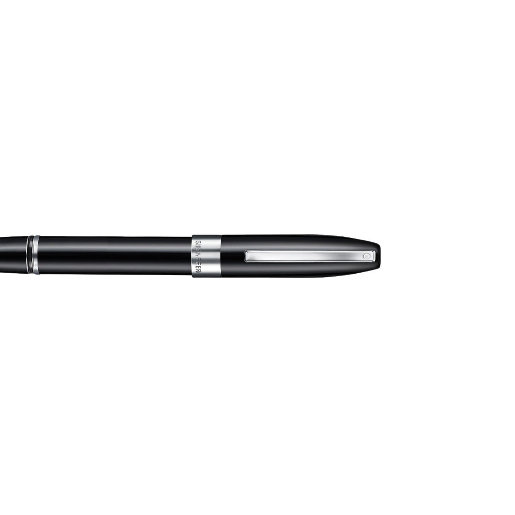 Sheaffer Legacy 9064 Glossy Black Rollerball Pen With Chrome Trims clip details