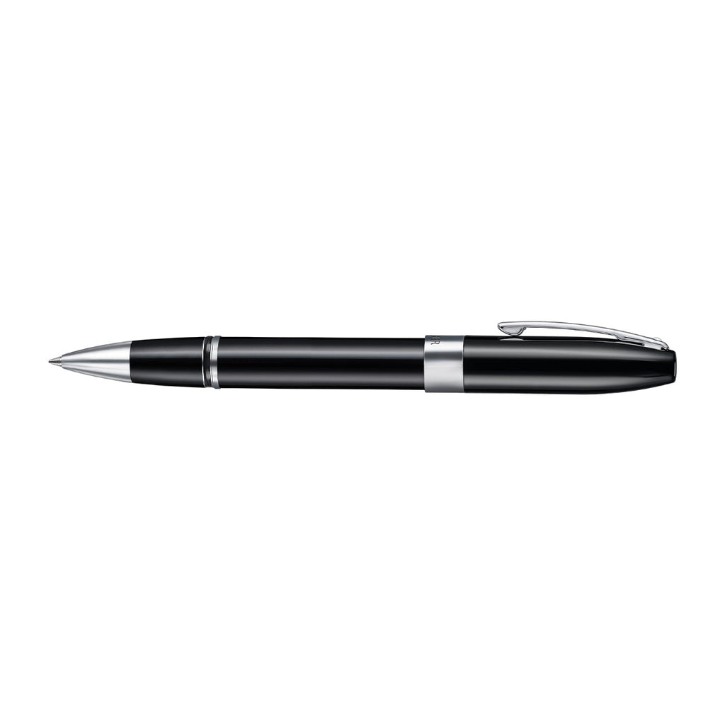 Sheaffer Legacy 9064 Glossy Black Rollerball Pen With Chrome Trims side profile