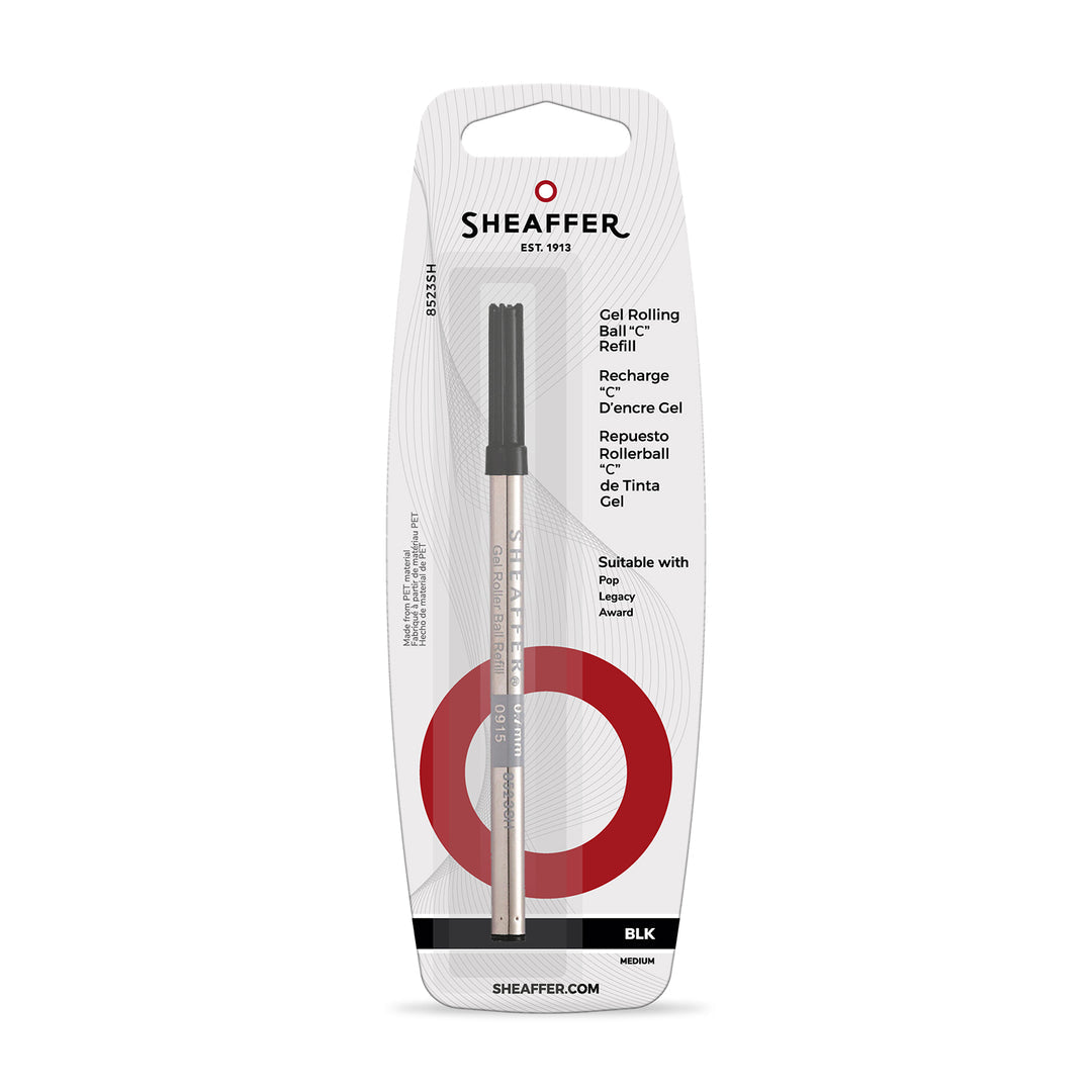 Sheaffer Rollerball Pen Refill Blister Card Medium Nib for Award