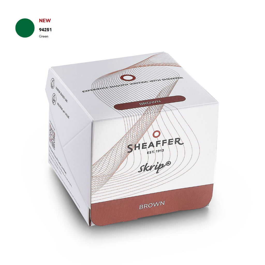 Sheaffer Skrip Ink Bottle (50 ml) Brown packaging