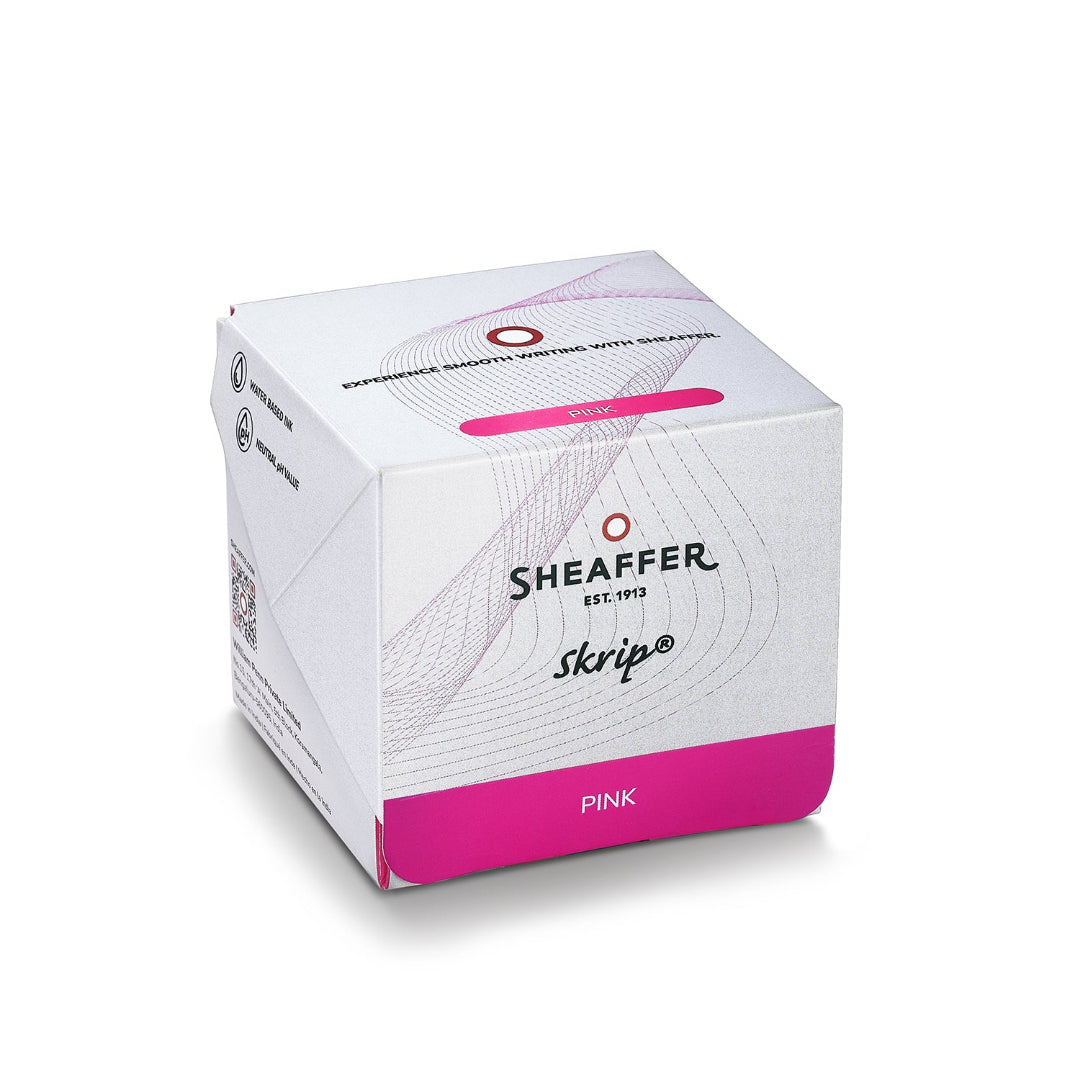 Sheaffer Skrip Ink Bottle (50 ml) - Pink packaging