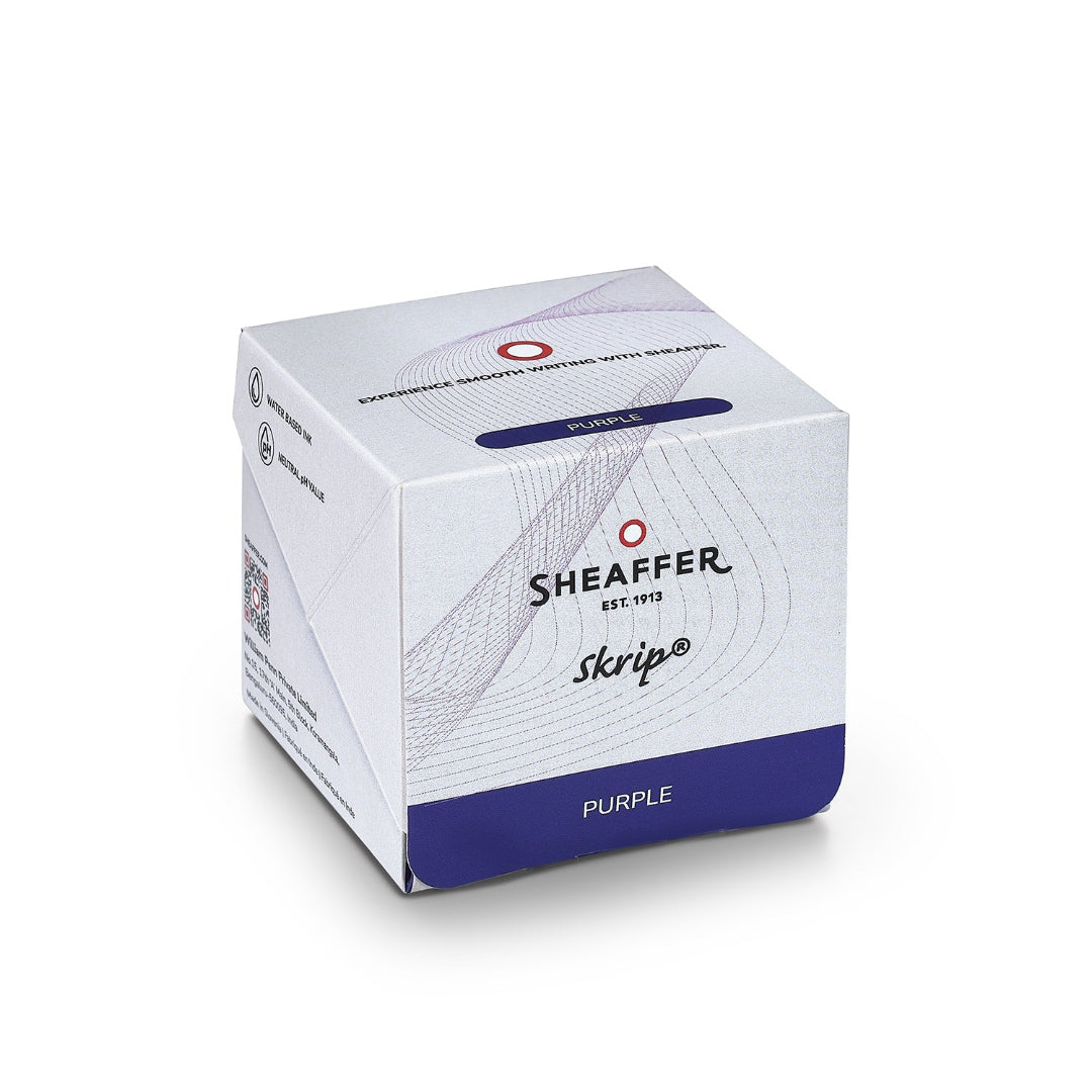 Sheaffer Skrip Ink Bottle (50 ml) - Purple packaging