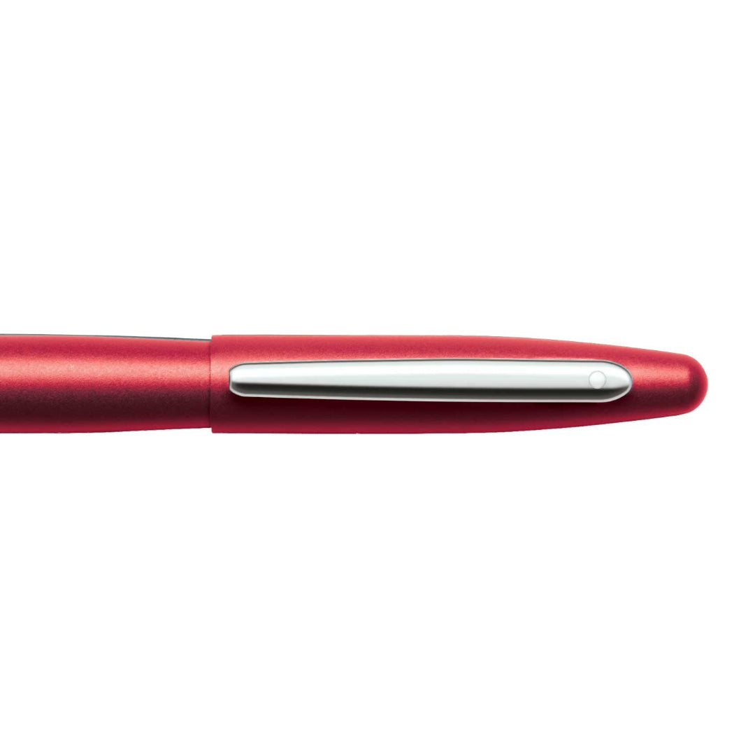 Sheaffer VFM Excessive Red Fountain Pen With Chrome Trims clip details