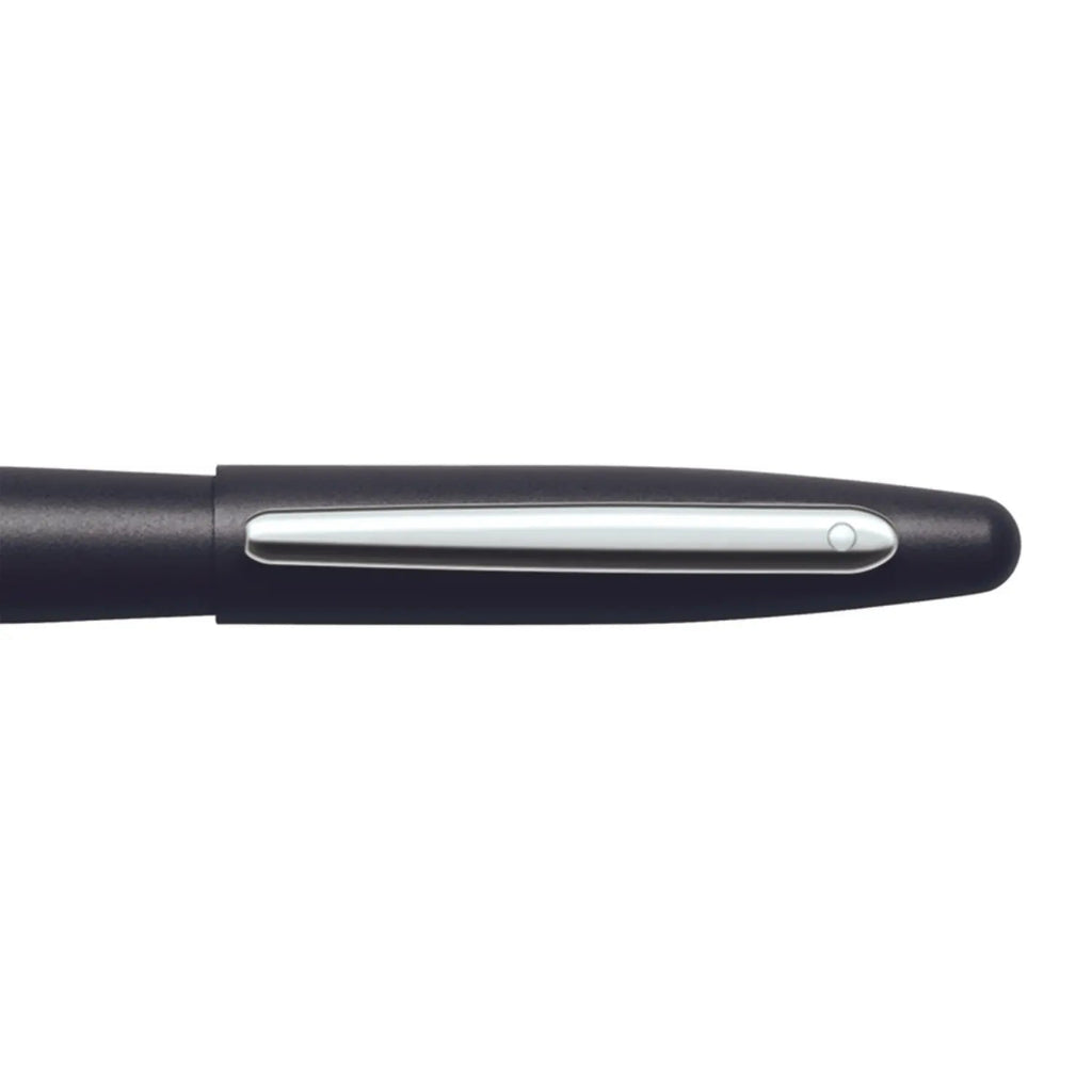 Sheaffer VFM Matte Black Rollerball Pen With Chrome Trims clip details