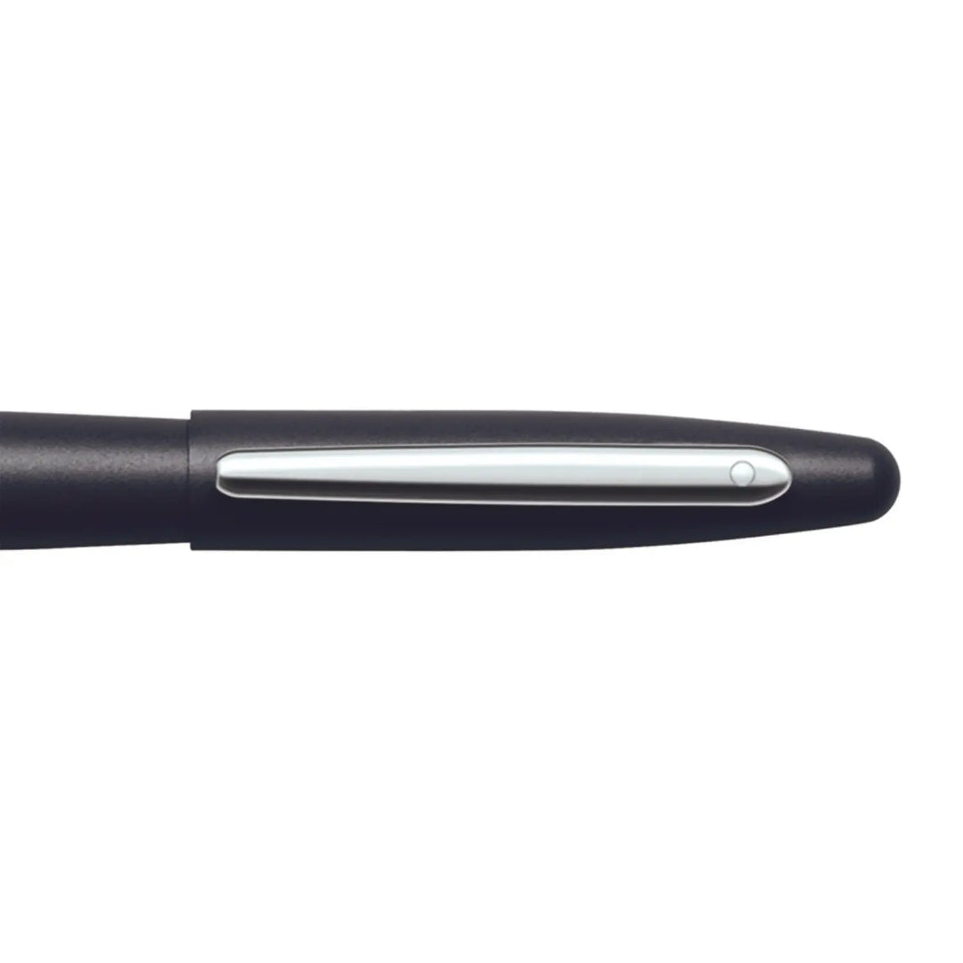 Sheaffer VFM Matte Black Rollerball Pen With Chrome Trims clip details