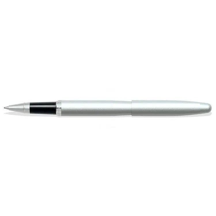 Sheaffer VFM Strobe Silver Rollerball Pen full side profile